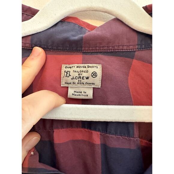 J. Crew Unisex 100% Cotton Tailored Button Up Preppy Casual Timeless XS - Picture 2 of 4